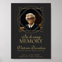 Annonce de funérailles numérique Post Dark Grey