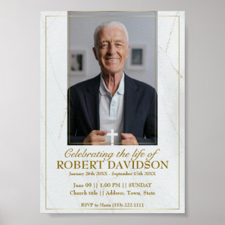 Poster Annonce de funérailles sur Facebook Téléchargement