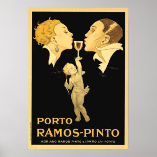 Poster Annonce de port vintage