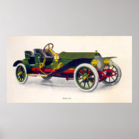 Annonce de voitures à moteur Palmer-Singer, 1909