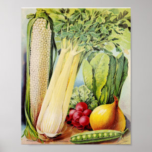 Poster Annonce vintage