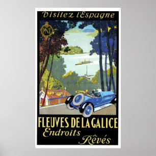 Poster Annonces Voyage en voiture