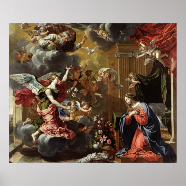 Poster Annonciation, 1651-52 (Devant)