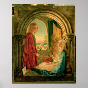 Poster Annonciation, 1859