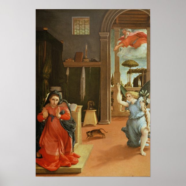 Poster Annonciation, ch.1534-35 (Devant)