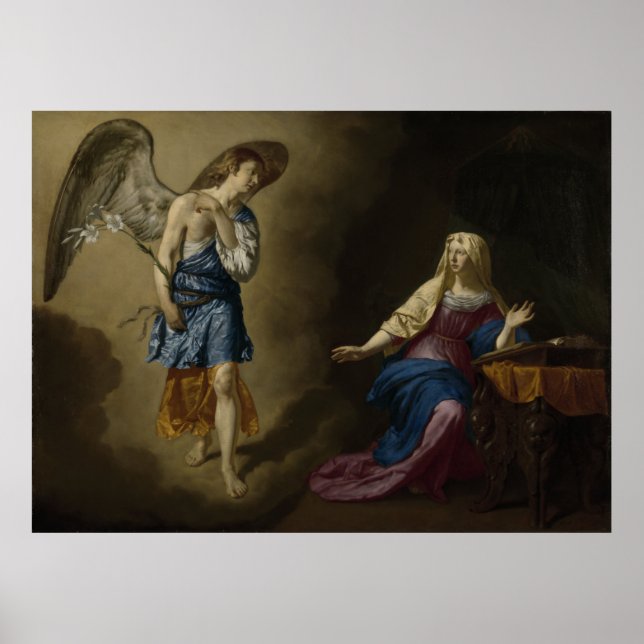 Poster Annonciation de Marie, Velde (Devant)