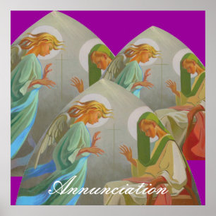 Poster Annunciation