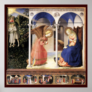 Poster ANNUNCIATION by Fra Angelico