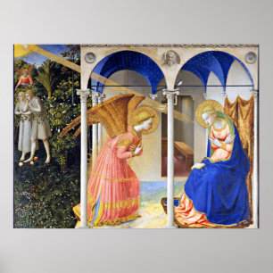 Poster ANNUNCIATION by Fra Beato Angelico