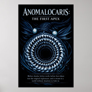 Poster Anomalocaris Le Premier Art Apex