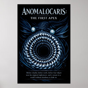 Poster Anomalocaris Le Premier Art Apex