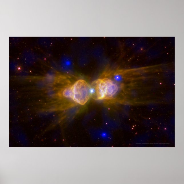 Poster Ant Nebula IR 18x12 (20x16) (Devant)