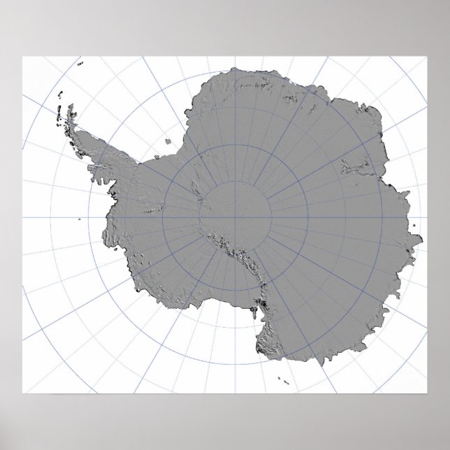 Poster Antarctique (Devant)
