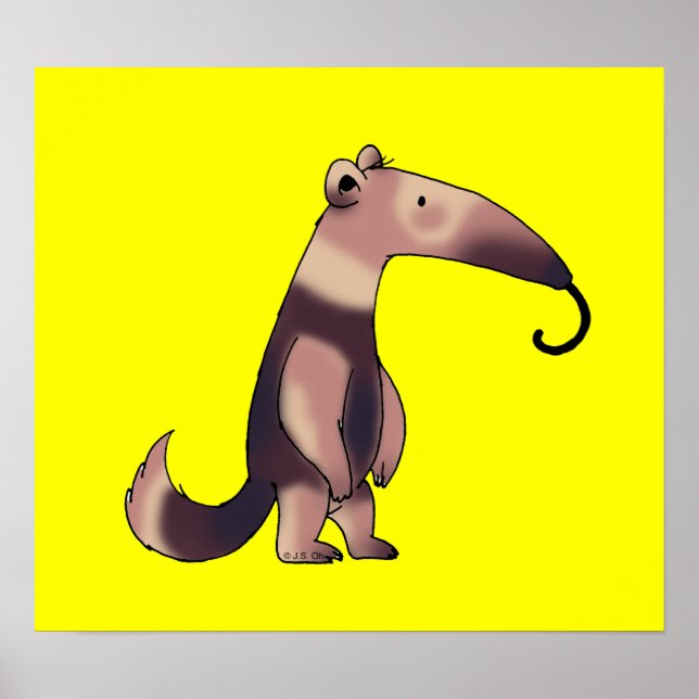 Poster Anteater (Devant)