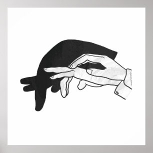 Poster Anteater Silhouette main