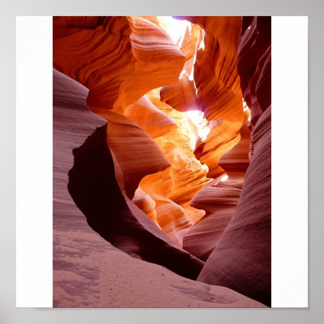 Poster Antelope Canyon (Devant)