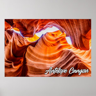 Poster Antelope Canyon, Page, Arizona, USA