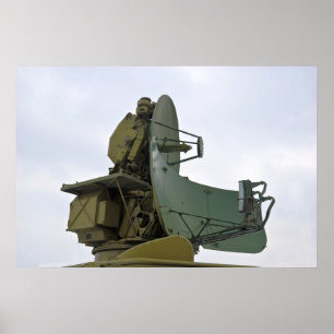 Poster antenne radar militaire