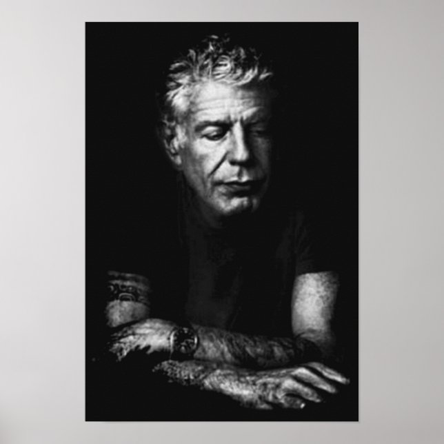 Poster Anthony Bourdaim (Devant)