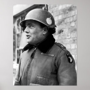 Poster Anthony McAuliffe - Bataille de la Bulge