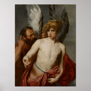 Poster Anthony van Dyck Daedalus et Icarus