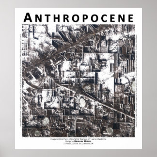 Poster Anthropocène II - Jour d'hiver, nord du Kazakhstan