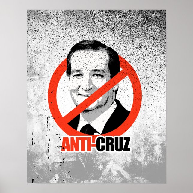 Poster Anti-Cruz (Devant)