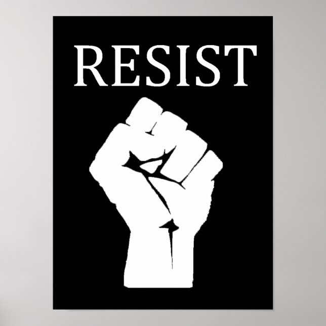 Poster anti-Donald Trump (Devant)