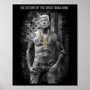 Poster Anti Joe Biden Ultra Maga Le Retour Du Grand