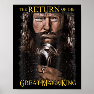 Poster Anti Joe Biden Ultra Maga Le Retour Du Grand