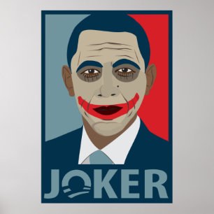 Poster Anti-Obama Joker