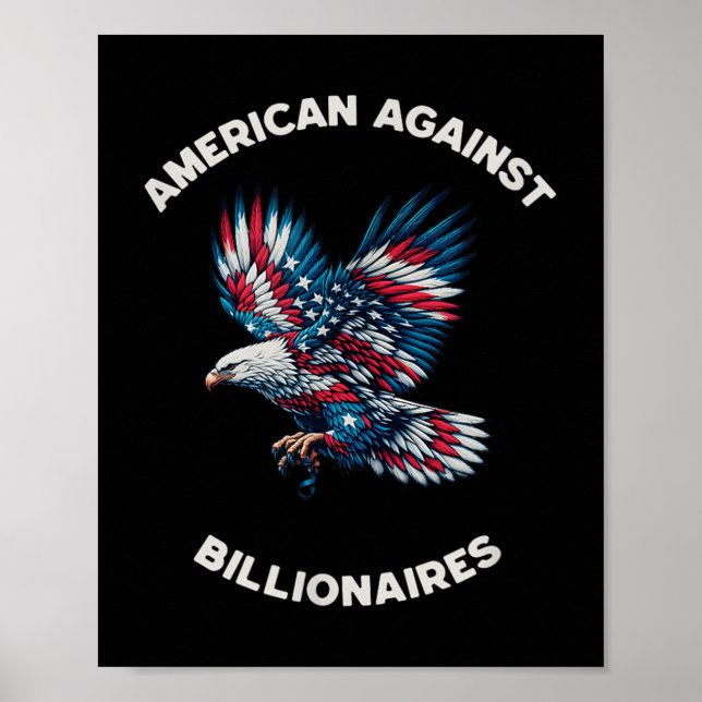 Poster Anti-Trump Anti-milliardaire américain (Devant)