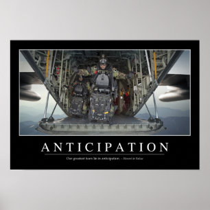 Poster Anticipation : Citation Inspirationnelle