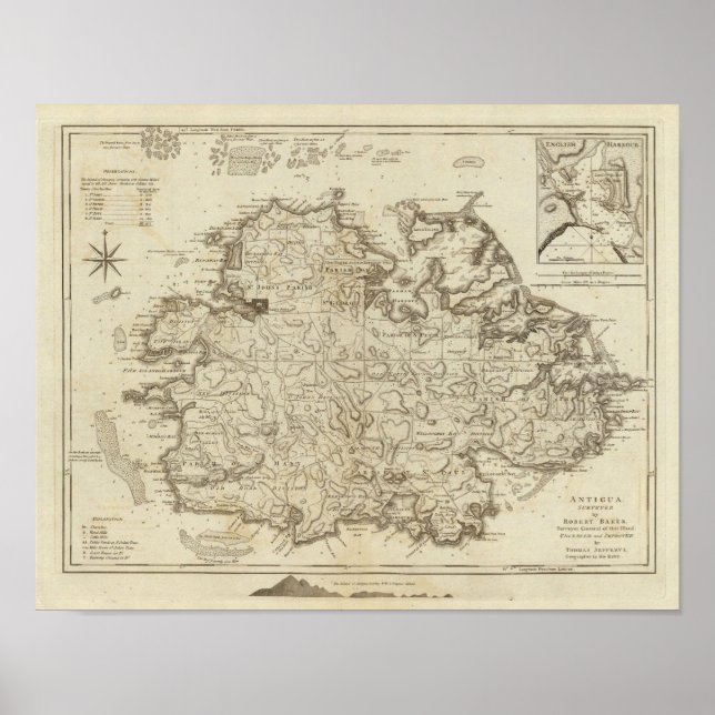 Poster Antigua (Devant)