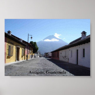 Poster Antigua, Guatemala