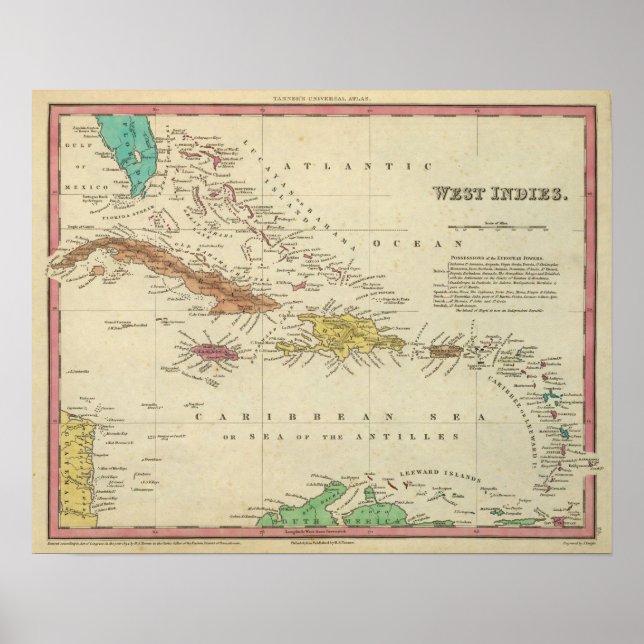 Poster Antilles 17 (Devant)