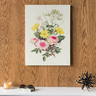 Poster Antique Aquarelle Botanique Imprimer
