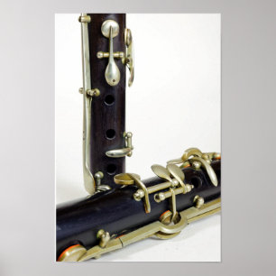 Poster Antique Clarinet Picture