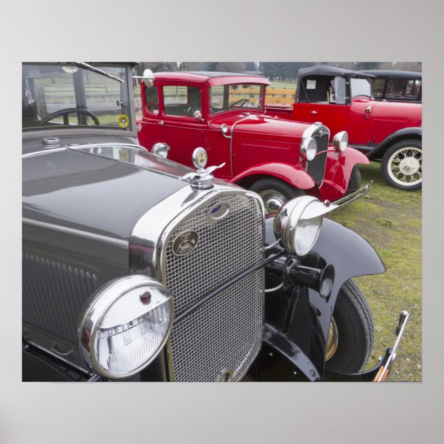 Poster Antique Ford (Devant)