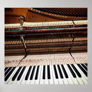 Poster Antique Vieux Concert Piano Photo