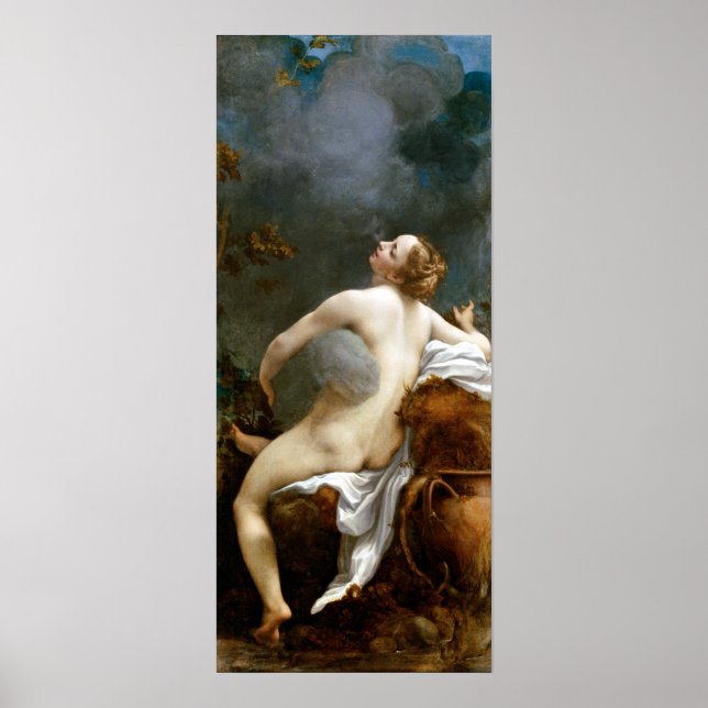 Poster Antonio Allegri, Correggio Jupiter et Io (Devant)