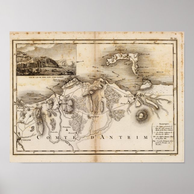 Poster Antrim, Raghery (Devant)