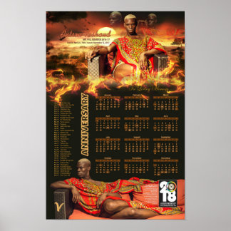 Poster Antron-Reshaud Memorial 2018 Calendrier de l'affic