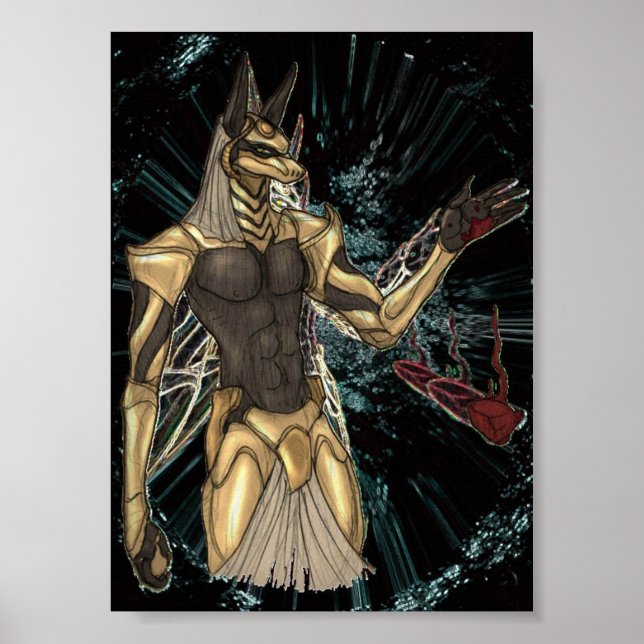 Poster Anubis (Devant)