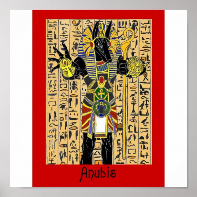 Poster Anubis Donner La Vie Pour Toujours (Devant)