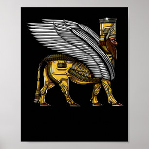 Poster Anunnaki Guardian Alien Ancien Dieu Sumérien