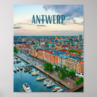 Anvers Belgique Photo Vintage