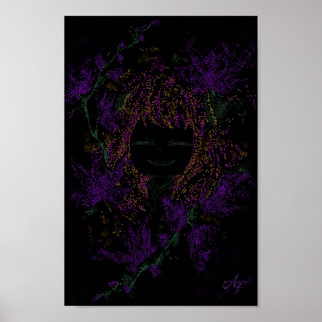 Poster Anya Forger (version sombre) (Devant)