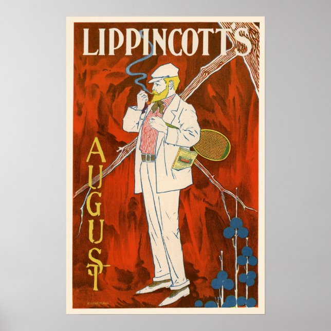 Poster Août de Lippincott (Devant)