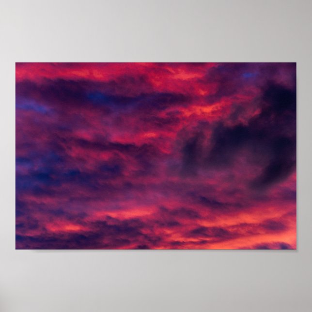 Poster août rouge (Devant)
